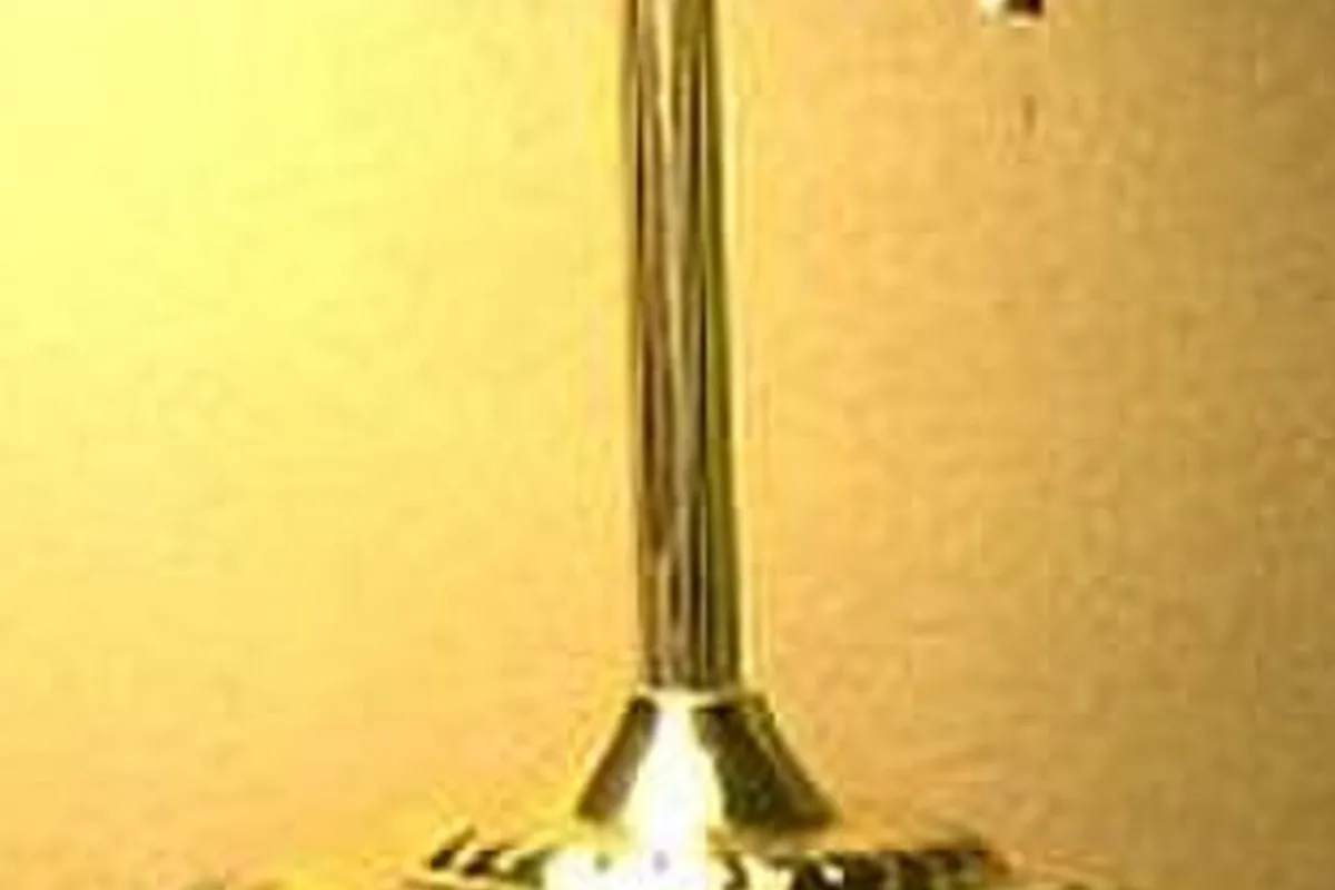 Klammerlampe ohne Personen